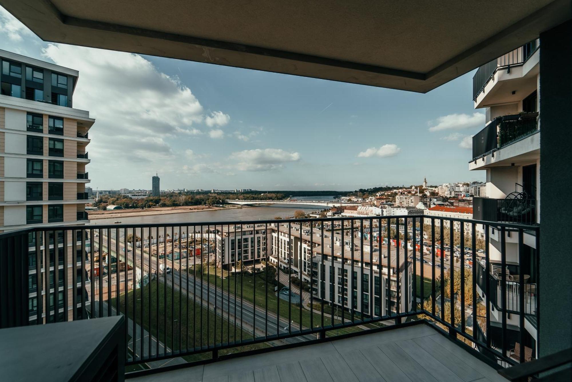 Belgrade Waterfront Oasis Daire Dış mekan fotoğraf