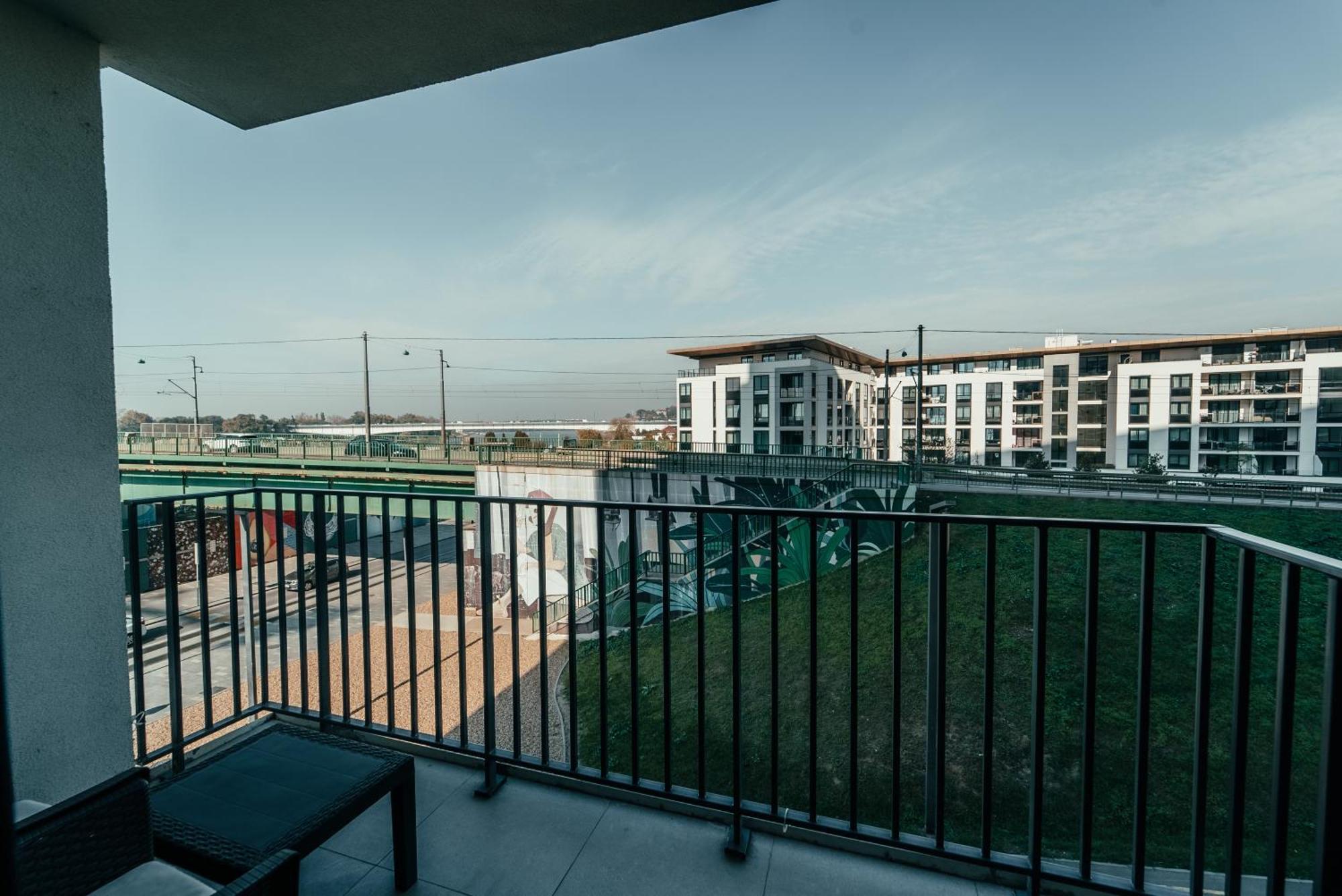 Belgrade Waterfront Oasis Daire Dış mekan fotoğraf