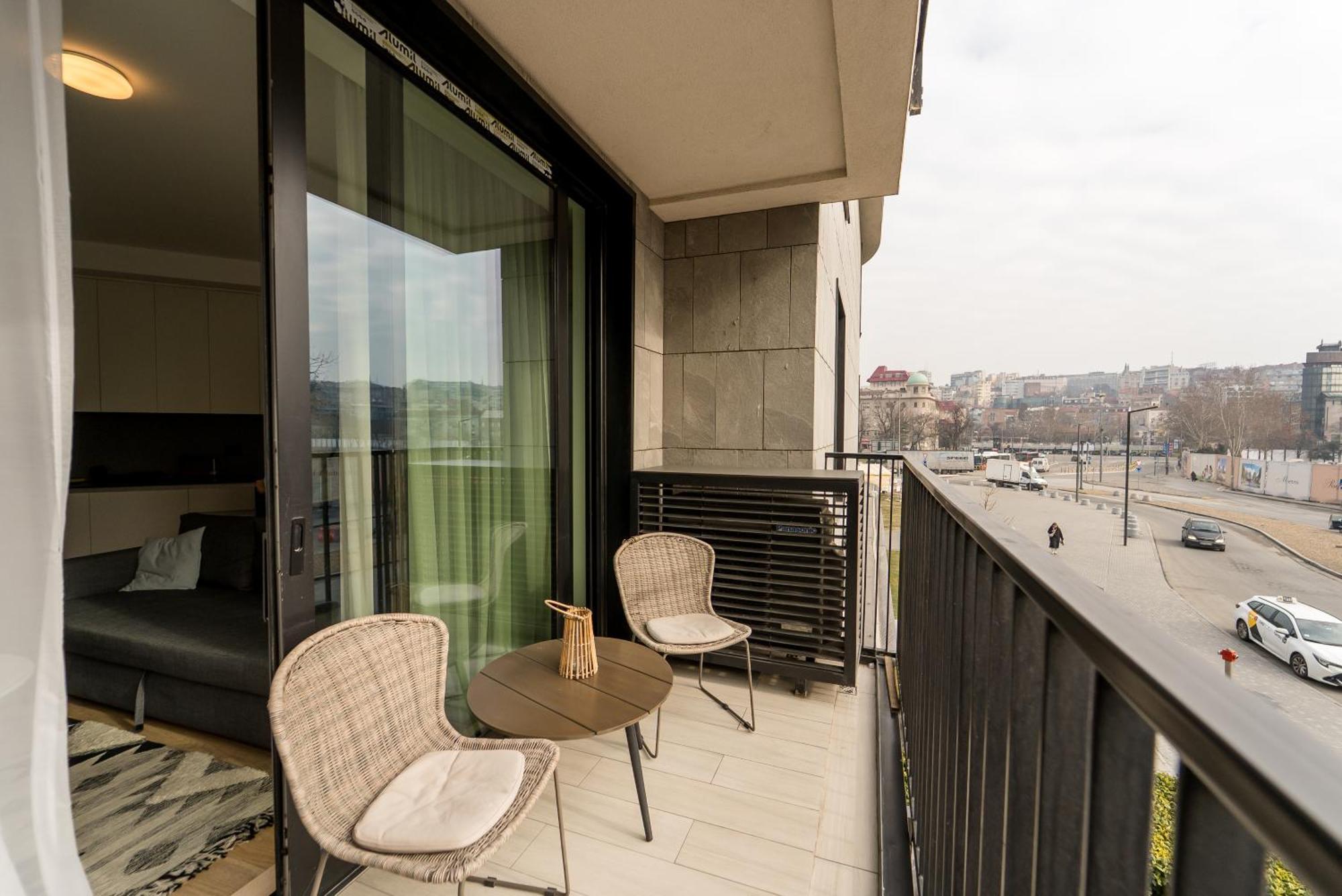 Belgrade Waterfront Oasis Daire Dış mekan fotoğraf